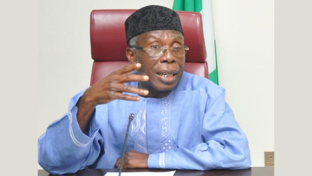Audu Ogbe, Ministan Noma Da Raya Karkara