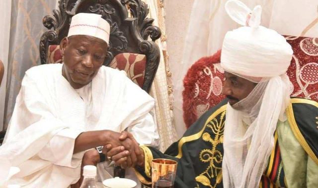 Sarki Sanusi Ya Yabawa Ganduje A Kan Shirin Bayar Da Ilimi Kyauta A Kano