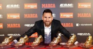 Messi Ya Lashe Ballon D’Or A Karo Na Bakwai