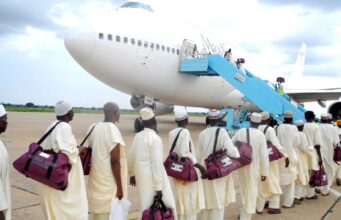 Ana Ci Gaba Da Jigilar Maniyyatan Najeriya Zuwa Sa’udiyya Pilgrims heading for Hajj4