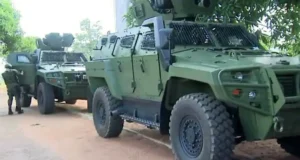Hari Sansanin ‘Yan Gudun Hijira: Amurka Ta Zargi Sojin Rwanda Da ‘Yan Tawayen M23 Rwanda military contingent in Mozambique operating with Turkish made Otokar Cobra 2 APCs 1